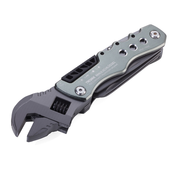 Многофункциональный инструмент TROIKA с 12 функциями. Арт TOL44/GY