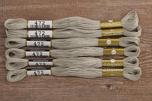 Мулине COSMO однотонный цвет  472       . Арт 25-6/472       