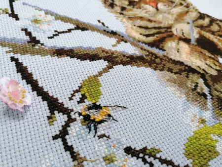 Набор для вышивания "Полосатый разбойник". Арт 03.016.18