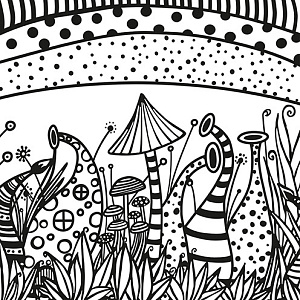 Коврик текстурный "Природа" для полимерной глины. Арт 7998020