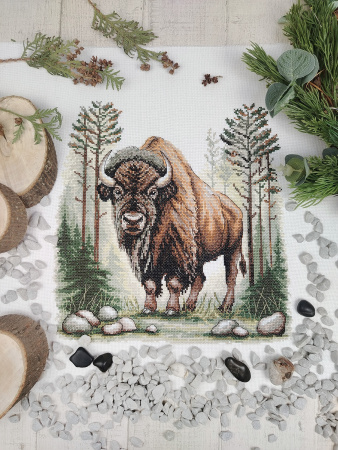 Набор для вышивания "Зубр". Арт 03.014.34