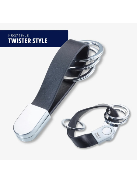 Брелок TROIKA "TWISTER STYLE". Арт KRG749/LE