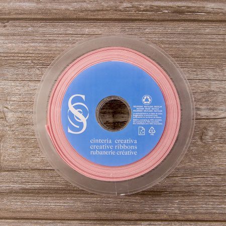 Косая бейка атласная 20 мм, 25 м, цвет 52, цвет дымчатой розы. Арт 6260-20мм-52            