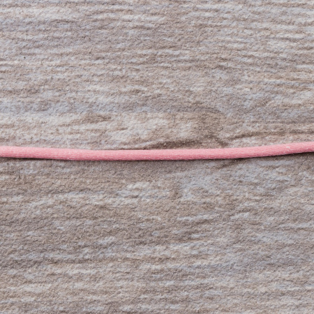 Шнур атласный SAFISA 2 мм, 25 м, цвет 06, розово-персиковый. Арт 462-06                  