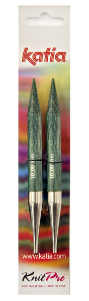 Спицы со сменными лесками KATIA, 10 мм. Арт 7662