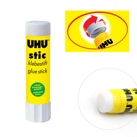 Клей-карандаш UHU, 21г. Арт 33