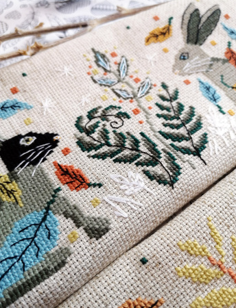 Набор для создания карандашницы "Зайцы". Арт 21.002.22