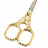 Ножницы для вышивания "Эйфелева башня", цвет золотой, в чехле, 10 см. Арт CI2820