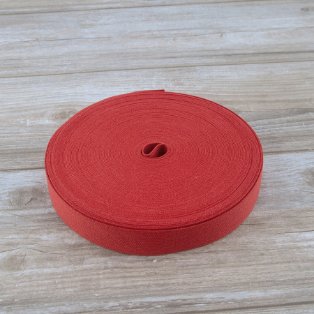 Тесьма ременная (стропа) PEGA красная, 30 мм. Арт 834111530.7568