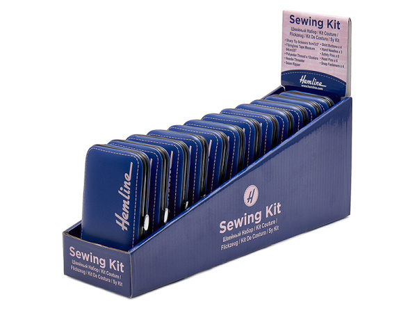 Швейный набор из искусственной кожи, 12 штук. Арт 4921