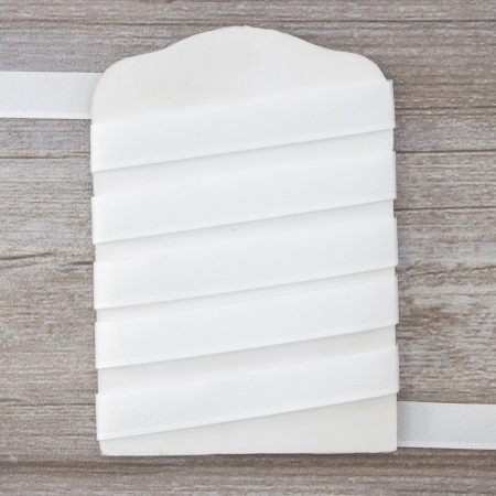 Тесьма брючная PEGA, цвет белый, 15 мм. Арт 815744215P1101EA16       