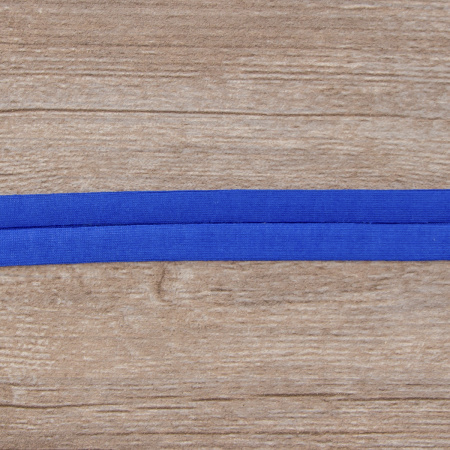 Косая бейка хлопок, 20 мм, 20 м, цвет 13, синий. Арт 6598-20мм-13