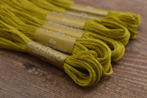 Мулине COSMO однотонный цвет  822       . Арт 25-6/822       