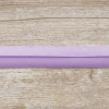 Косая бейка хлопок/полиэстер 20 мм, 25 м, цвет 08, сиреневый. Арт 6120-20мм-08            