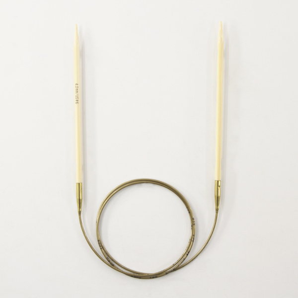 Спицы, круговые, бамбук addiNature BAMBOO №4, 80 см. Арт 555-7/4-80