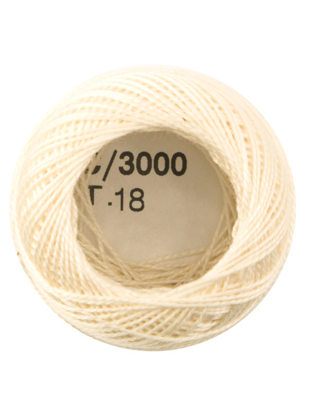 Мулине "Finca Perle"(Жемчужное"), №12,однотонный цвет 3000. Арт 00008/12/3000           