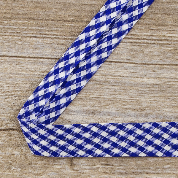 Косая бейка с рисунком SAFISA, арт.5400, 20 мм, 25 м, цвет 15. Арт 5400-20мм-15