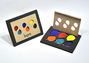 Пастель восковая для рисования Boya, набор мелков.арт.6 SET/RAINBOW