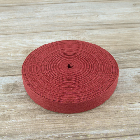 Тесьма ременная (стропа) PEGA бордовая, 30 мм. Арт 834111530.8550