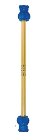 Наконечники addiBears для спиц, стопперы, 4 размера, 4 цвета, 8 шт. Арт 402-2
