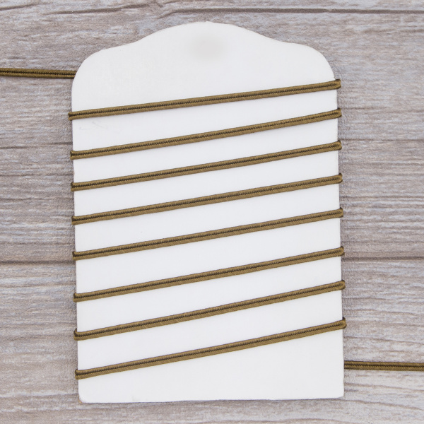 Шнур-сутаж PEGA, коричнево-рыжий, 3 мм. Арт 841113909A7902          