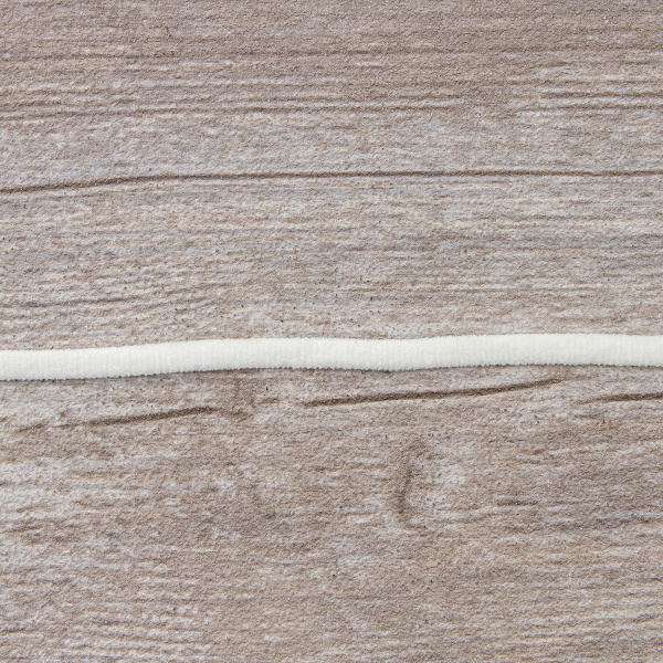 Резинка шляпная SAFISA, 5 мм, цвет 02, белый. Арт 4783-5мм-02