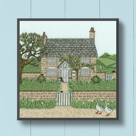 Набор для вышивания "Gardener's Cottage". Арт XSS11