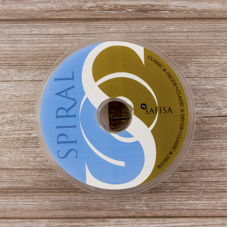 Косая бейка атласная 30 мм, 25 м, цвет 67, серо-зеленый темный. Арт 6260-30мм-67            