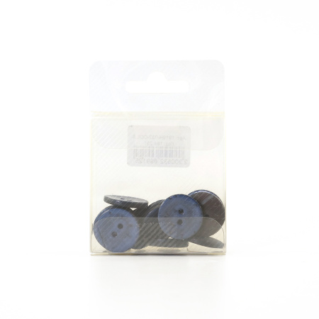 Пуговицы CONCEPT, размер 32, кокос, цвет COL.6 синий. Арт 1919H-032-COL.6