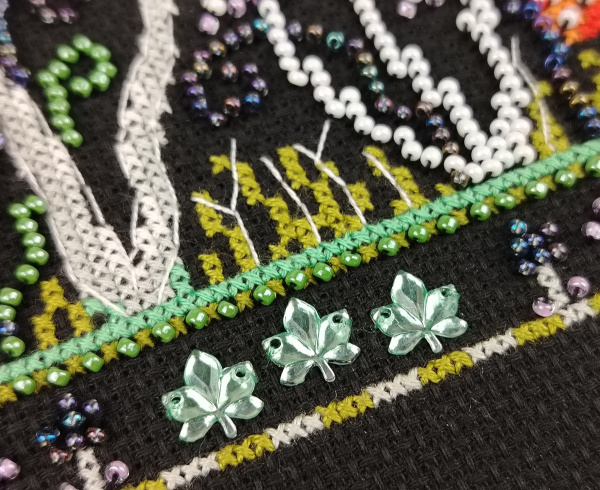 Набор для вышивания  "Веселые грибы". Арт 13.003.53