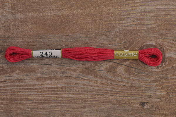 Мулине COSMO однотонный цвет  240       . Арт 25-6/240       