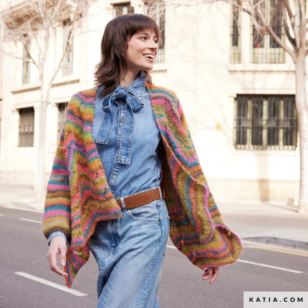 Журнал с моделями по пряже Katia  Woman-Man Multicolor 2. Арт 7923
