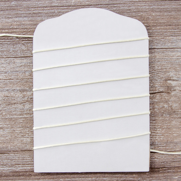 Шнур атласный мини-рулон, 1,5 мм, 4,5 м, цвет 56, шампань. Арт P00470-1,5мм-56         