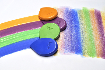 Пастель восковая для рисования Boya, набор мелков. Арт 4 SET/MEDITERANEO