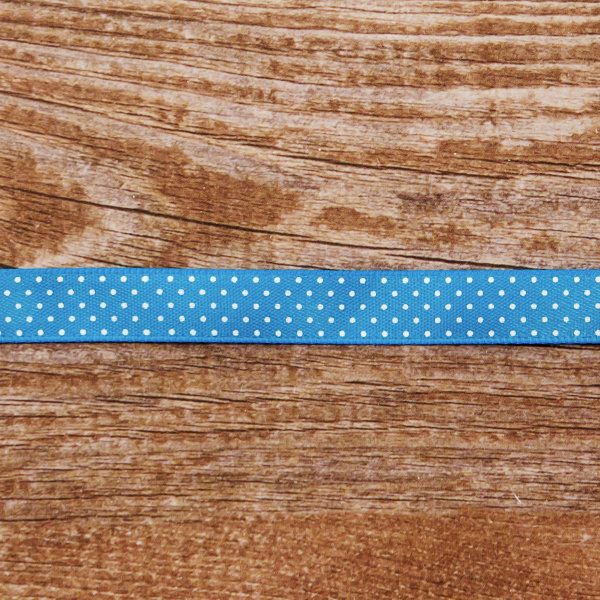 Лента в рулоне для скрап-проектов, цвет бирюзовый. Арт ANT378407