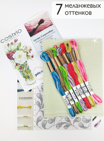 Мулине микс меланж Cosmo  " Калейдоскоп". Арт 10.000.40