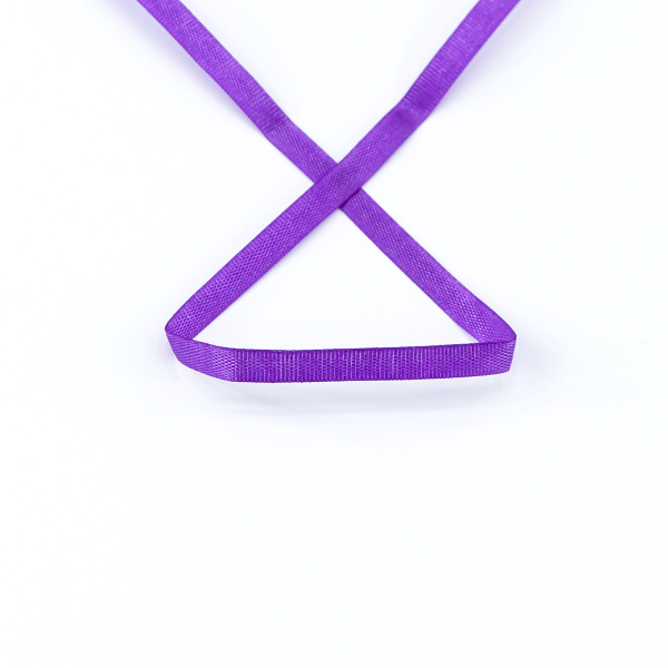 Лента для вышивания SAFISA на блистере, 4 мм, 5 м, цвет 39, темно-сиреневый. Арт P111-4мм-39             