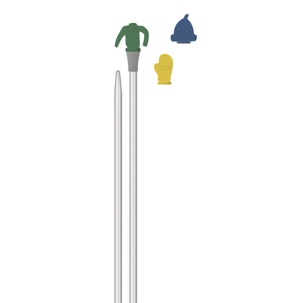 Наконечники addiTop "Шапка"  для спиц, стопперы, размер 20 мм, 2 шт. Арт 421-7