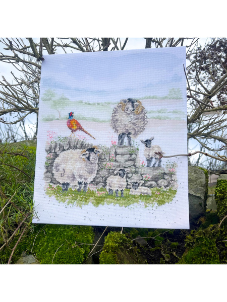 Набор для вышивания "Green Pastures". Арт XHD132