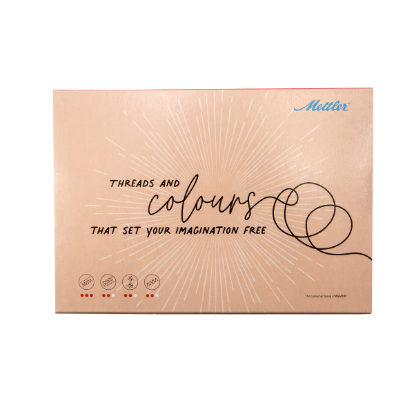 Набор с нитками Seralon в подарочной упаковке,18 катушек. Арт SE18-KIT                