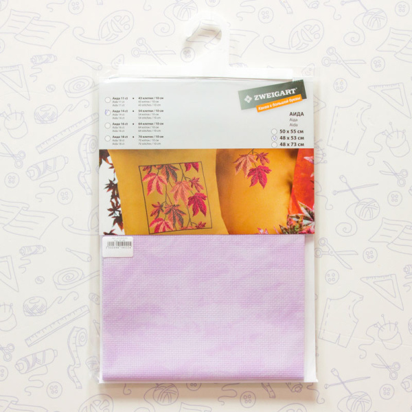 Канва в упаковке Vintage Stern-Aida 14 ct, 48 x 53 см, цвет №5059. Арт н3706/5059               