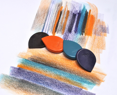 Пастель восковая для рисования Boya, набор мелков. Арт 4 SET/SECONDARY