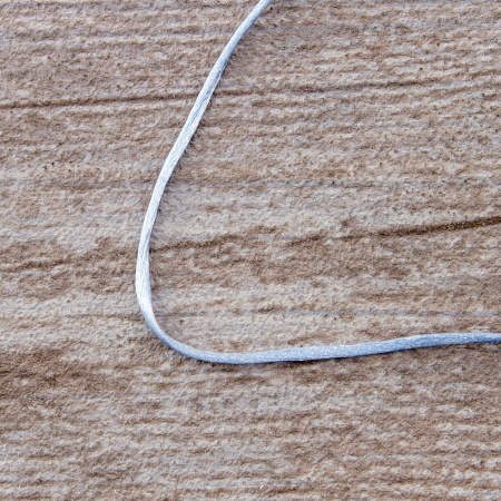 Шнур атласный мини-рулон, 1,5 мм, 4,5 м, цвет 04, светло-голубой. Арт P00470-1,5мм-04         