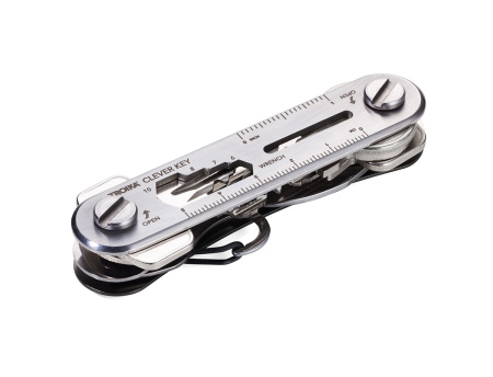Мультиинструмент TROIKA "Умный ключ". Арт KCL81-TI