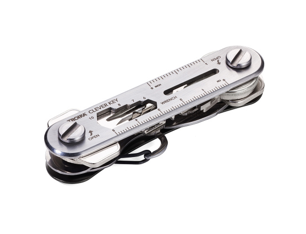 Мультиинструмент TROIKA "Умный ключ". Арт KCL81-TI
