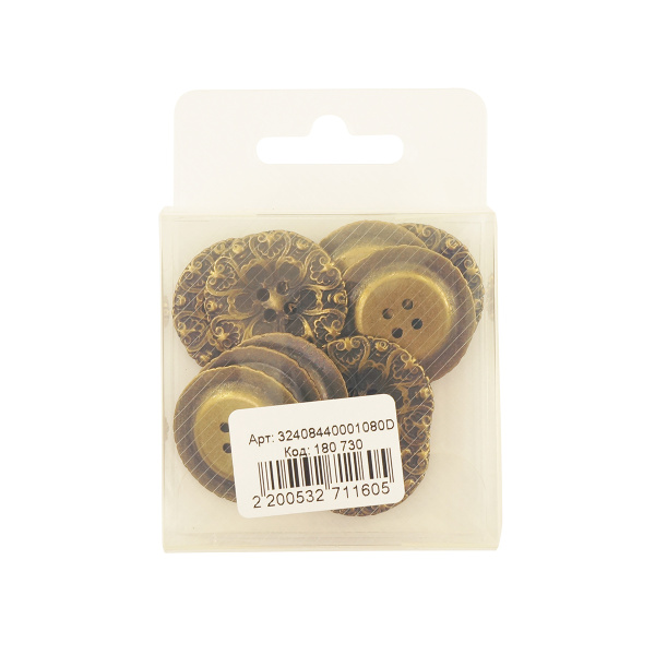 Пуговица DISBOTON, размер 44  цвет C/10 ART. 3467Z. Арт 32408440001080D