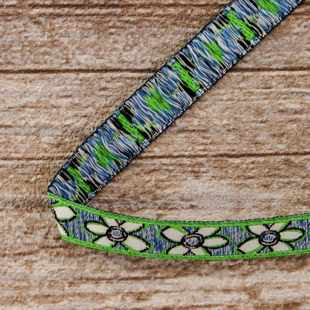 Лента жаккард SAFISA, 10 мм, 15 м, цвет 02. Арт 9103-10мм-02            