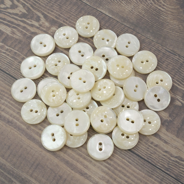 Пуговицы CONCEPT Mother of Pearl, размер 28, полиэстер, цвет COL.1 Australian. Арт 75315-028-COL.1AUSTRALIAN