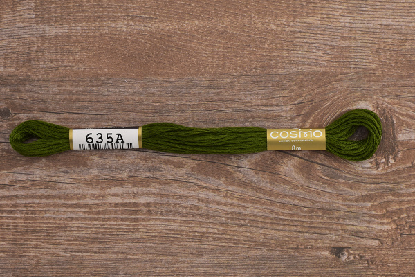 Мулине COSMO однотонный цвет  635       . Арт 25-6/635       