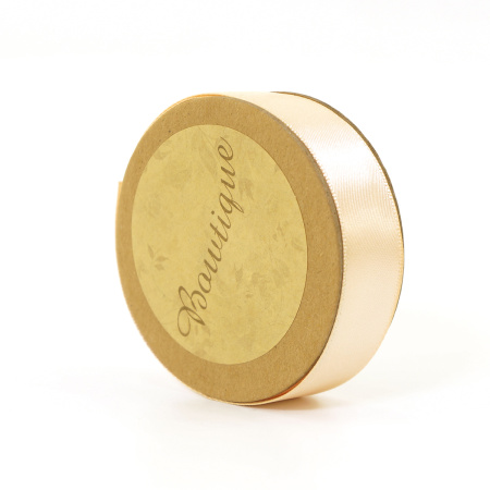 Лента атласная на картонной катушке, цвет золотой. Арт R10118/03